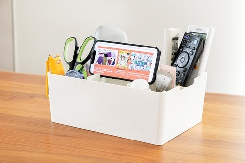 散らかる小物は持ち手付きのツールボックスに収納しよう！ ツールボックスおすすめ イメージ