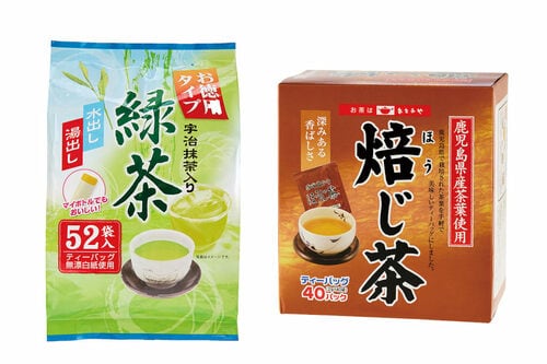 緑茶、ほうじ茶の違いは？ 緑茶・ほうじ茶ティーバッグおすすめ イメージ