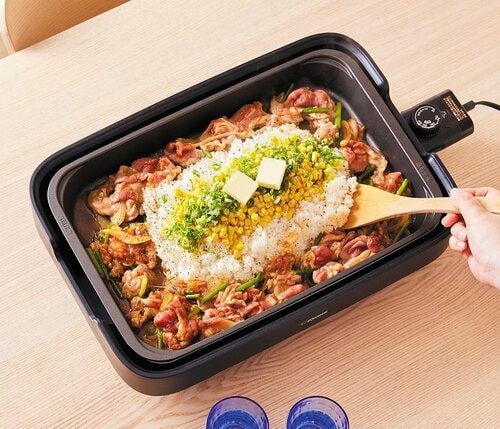 一度にたっぷり家族分が作れる! ホットプレートおすすめ イメージ