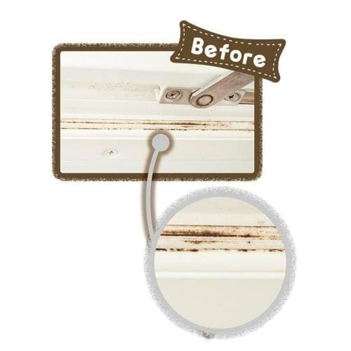 パッキンのカビは「カビ取り剤をティッシュで密着」で取り払う！ イメージ3