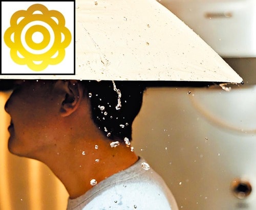 雨対策：足元以外は気にならない 折りたたみ傘おすすめ イメージ
