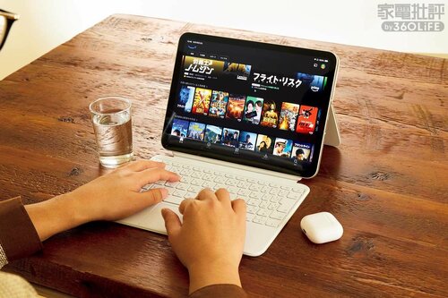 動画を視聴する分には、Airとほぼ同じ体験! iPadおすすめ イメージ