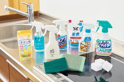 掃除用洗剤を減らしたい！ LDKが最強アイテムを検証 掃除用洗剤おすすめ イメージ