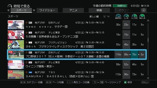 6万円の価値がある地デジ全録とCMカットのあるレグザ!