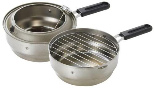 カクセー:揚げてお仕舞い 天ぷら鍋:鍋