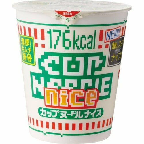 日清:カップヌードル ナイス 濃厚!キムチ豚骨:カップ麺