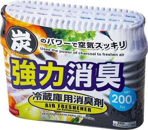C評価: ニオイ戻りが早い ダイソー「冷蔵庫用消臭剤」 イメージ