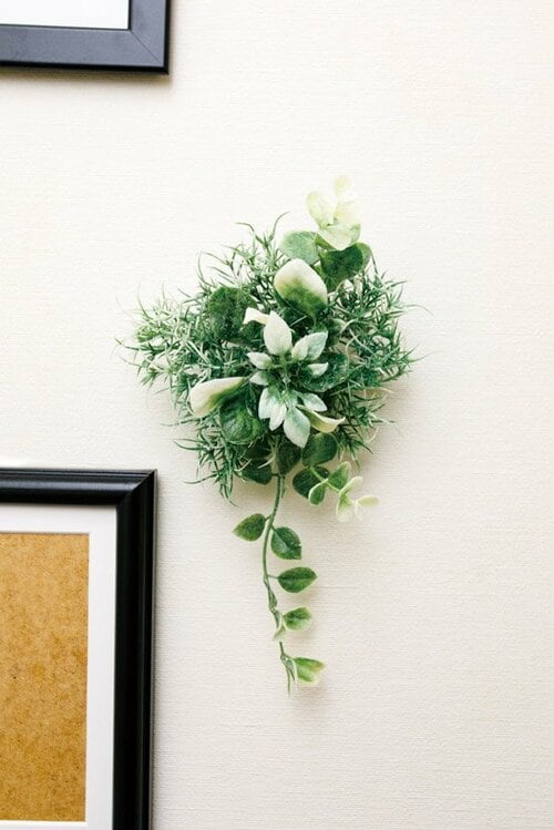 100均グリーンでほどよくアクセントをつけます イメージ