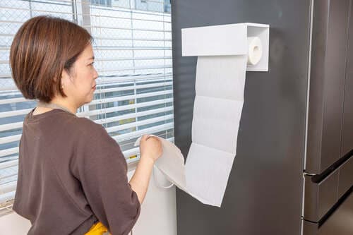 切りやすさ ペーパータオルホルダーおすすめ イメージ