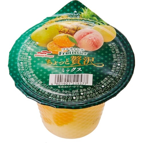 マルハニチロ 贅沢ミックス果汁感と果実の新鮮さに大満足 ゼリーおすすめ イメージ