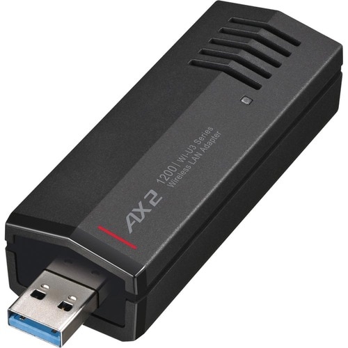 国内メーカー初のWi-Fi 6に対応したUSB子機！ バッファロー「WI-U3-1200 AX2」 イメージ