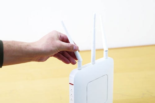 試行錯誤してベストな電波環境を見つけましょう