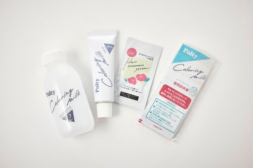 パープル(紫)のヘアカラーおすすめ パルティ カラーリングミルク 憧れラベンダー イメージ2