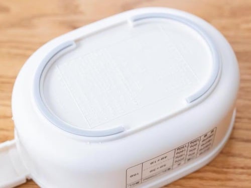 容器の底には滑り止め付き 離乳食調理セットおすすめ イメージ
