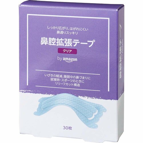 鼻腔拡張テープおすすめ Amazon by Amazon 鼻腔拡張テープ クリア イメージ
