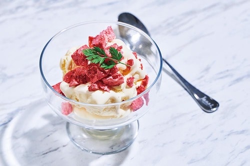 しみこみチョコの活用レシピ2：ONアイス イメージ