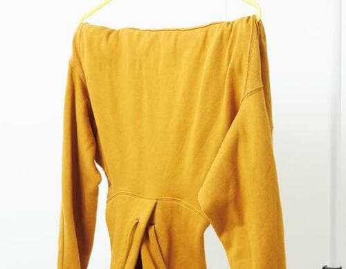 【C評価】ハンガーにバンザイ干し イメージ