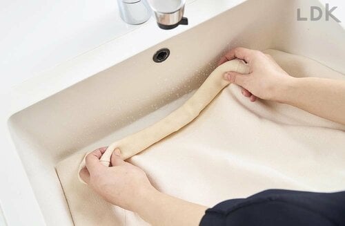 3:丸めて1時間放置 粉末タイプの酵素系漂白剤のおすすめおすすめ イメージ