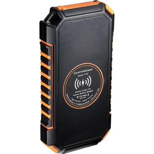 ADDTOP:モバイルバッテリー T11W:ソーラー充電器