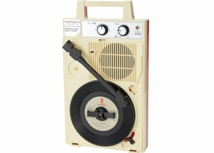 大ヒットプレーヤーが復活！ANABAS「ポータブルレコードプレーヤー GP-N3R」【2021ベストヒット】