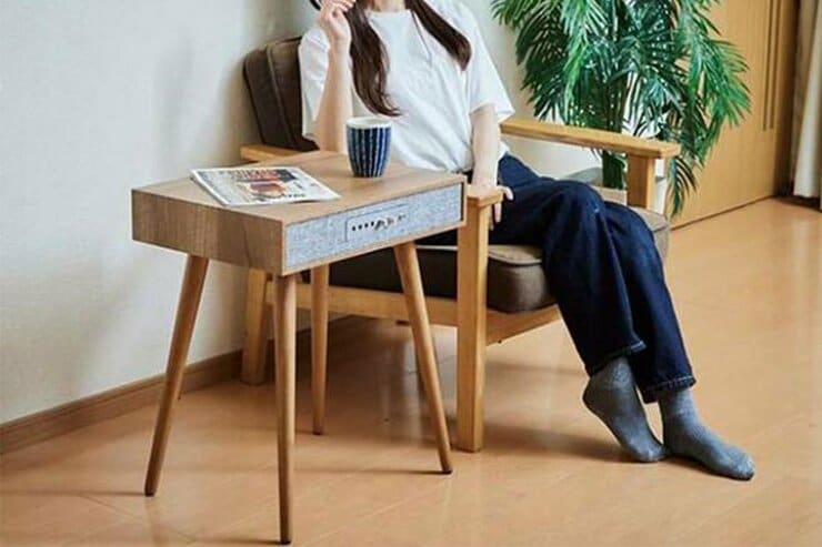 家具で音楽が聴ける、おすすめスピーカーテーブル！ エムール「Speaker Table」｜家電批評・オブ・ザ・イヤー2021のイメージ