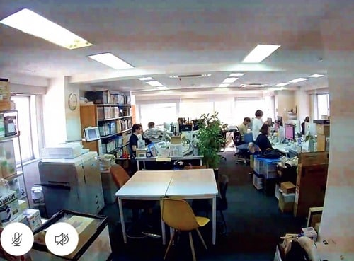 画角は対角143度、水平115度 見守りカメラおすすめ イメージ