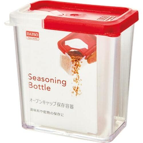 ダイソー:オープンキャップ 保存容器:収納