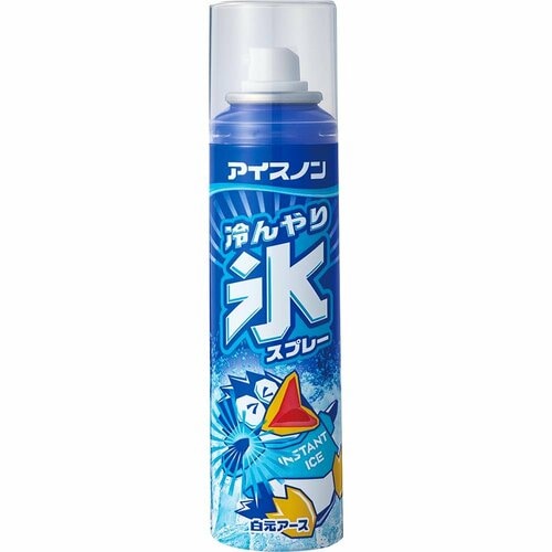 タオルに吹きかけて瞬間凍結！ 氷をつくるスプレーとは 氷をつくるスプレーおすすめ イメージ