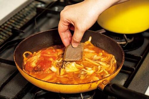 チキンのトマト煮deカレーライス