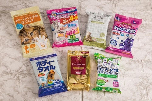 シャプータオル7製品を比較してベストバイを決定 イメージ