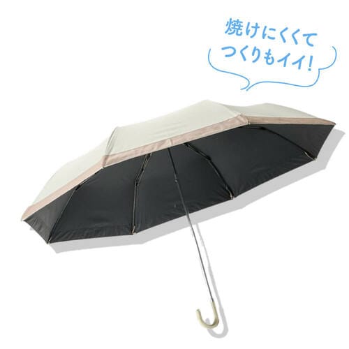 Qoo10メガ割おすすめ サンブロックラボ  遮夏クール 晴雨兼用傘 3段コンパクト イメージ1