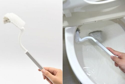 握りやすいけど磨きやすさはあと一歩 トイレブラシおすすめ イメージ