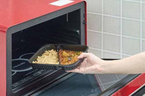 約6分レンチンするだけでおいしい定食ができあがり イメージ