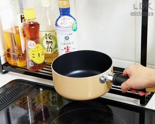 小鍋の一時置きにもなる 調味料ラックおすすめ イメージ