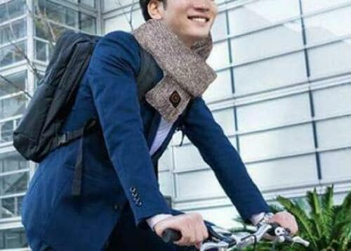 首元をあっためたいなら ヒーター付きマフラー! イメージ