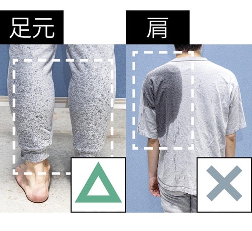 水ハネだけが弱点です イメージ