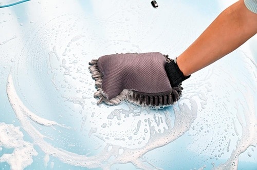 洗車ミットと洗車グローブおすすめ DCM 洗車手袋 イメージ2