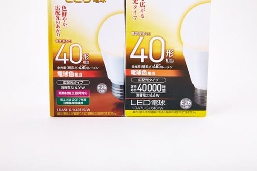 古いほうがよく光る!?2013年製パナがイチバン明るい！ イメージ