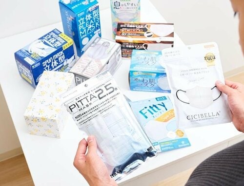 テスト4:コスパ 不織布マスク・使い捨てマスクおすすめ イメージ