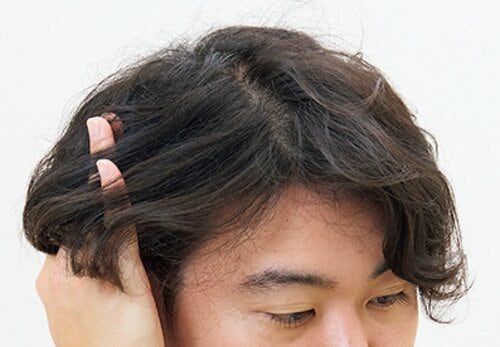 テスト3：使用感 メンズヘアミルクおすすめ イメージ