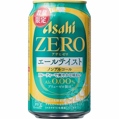 ノンアルコールビールおすすめ アサヒビール アサヒゼロ エールテイスト 350ml×24本 イメージ