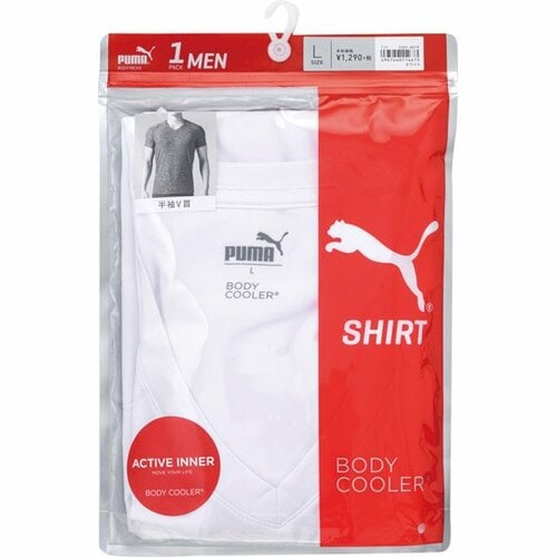 イトーヨーカドー/PUMA:ボディクーラーアクティブインナー PUMA半袖V首シャツ:インナー