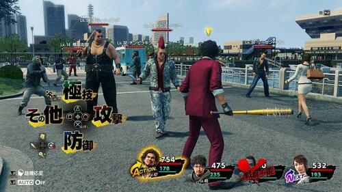 PS4で遊べるRPGゲームおすすめ セガ 龍が如く7 光と闇の行方 イメージ2