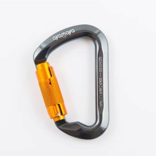 カラビナおすすめ ayamaya 登山カラビナ オートロック(自動式)30KN イメージ1