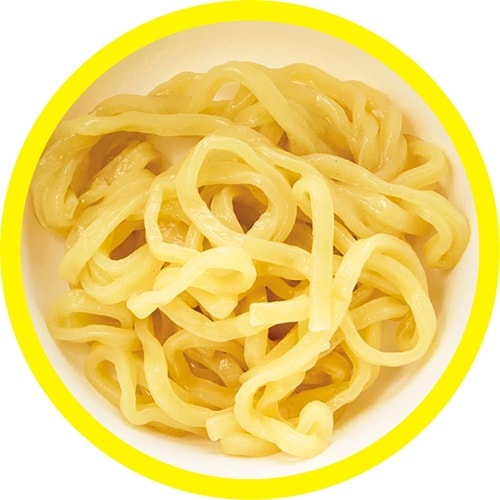 ドンキのつけ麺おすすめ 情熱価格 4食生ラーメン 太麺 イメージ2