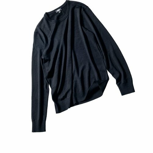 ユニクロ:エクストラファインメリノクルーネックセーター:uniqlo:UNIQLO