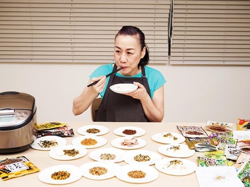 テスト項目1：おいしさ(炊きたて)【40点満点】 ふりかけおすすめ イメージ