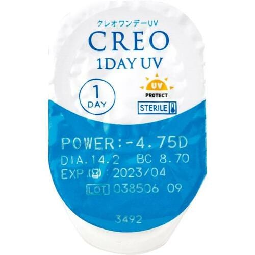 カズマ:クレオワンデーUVモイスト:コンタクトレンズ