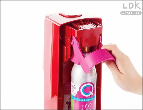 ガスの交換が感動モノのラクさ LDKベストバイソーダメーカーおすすめ イメージ