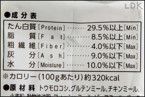 栄養素 猫用ドライフードおすすめ イメージ